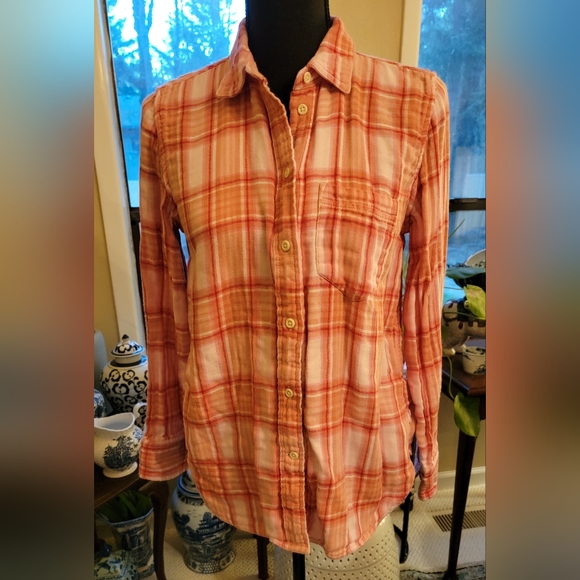 J.Crew Classic-Fit Shirt in Blush Tartan 6 - Picture 2 of 6